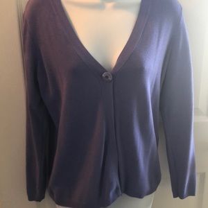 One button cardigan